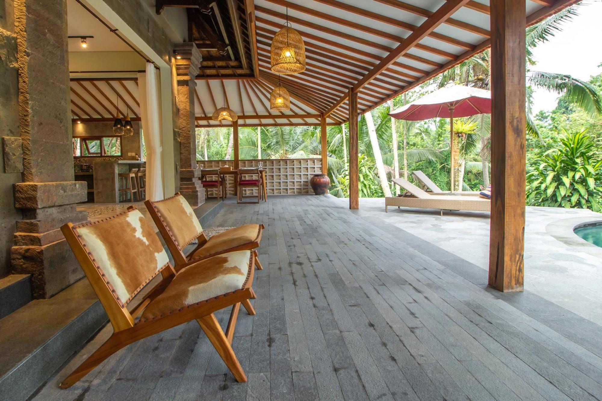 Pondok Mekar Villas ウブド エクステリア 写真